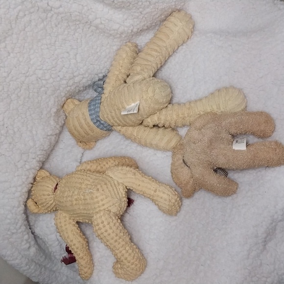 Lot of 3 bears . 2 Chenille, 1 Terrycloth. - Picture 5 of 7